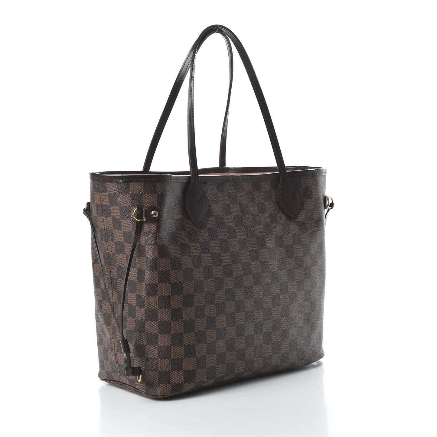 Damier Ebene Neo Neverfull MM Rose Ballerine