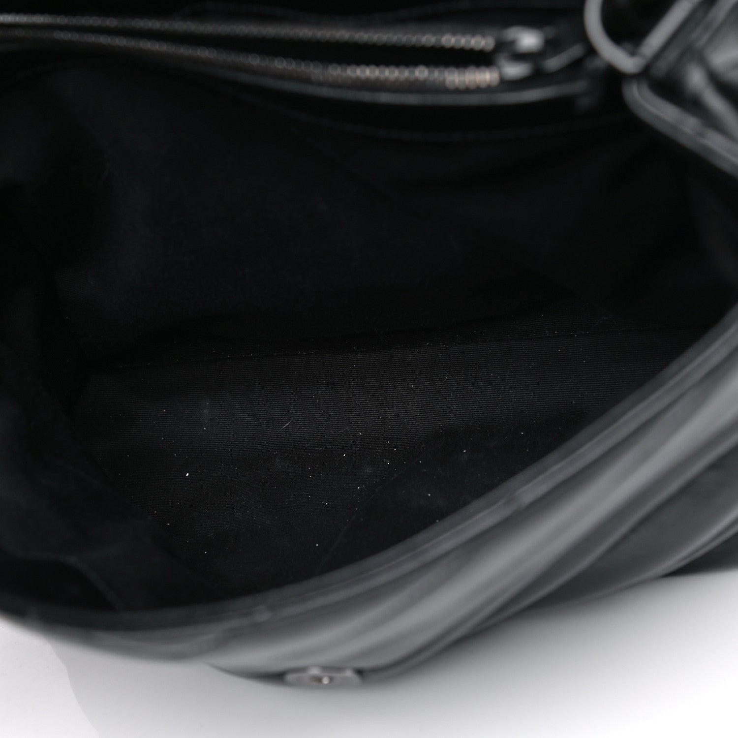 Saint Laurent Calfskin Y Quilted Monogram Medium Loulou Chain Satchel Black 5 of 10
