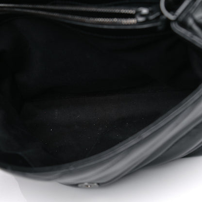 Saint Laurent Calfskin Y Quilted Monogram Medium Loulou Chain Satchel Black 5 of 10