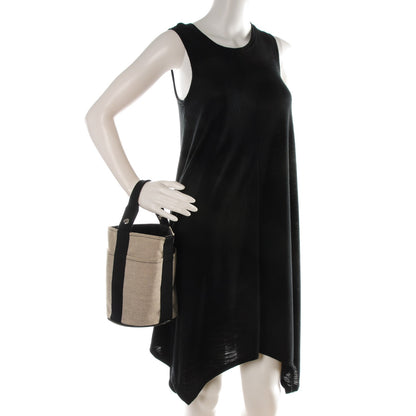 Hermes Toile Saxo PM Natural and Black 2 of 8