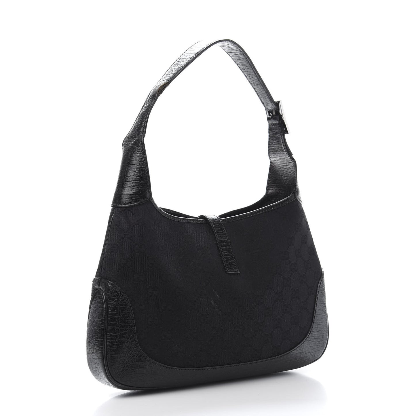 Monogram Small Jackie O Hobo Black