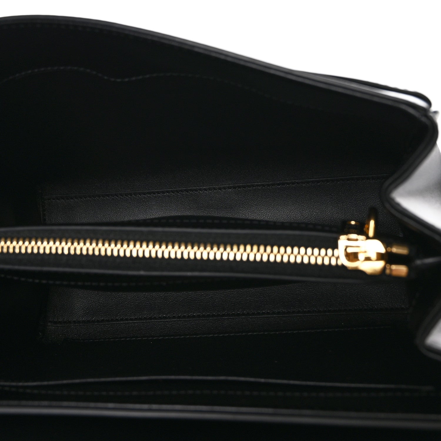 Celine Satinated Calfskin Small 16 Top Handle Bag Black 5 of 12