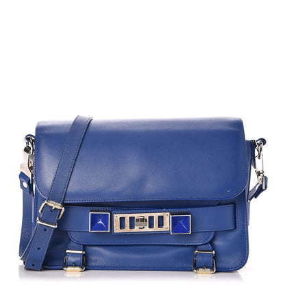 Proenza Schouler Smooth Calf PS11 Classic Shoulder Bag Royal Blue 1 of 16
