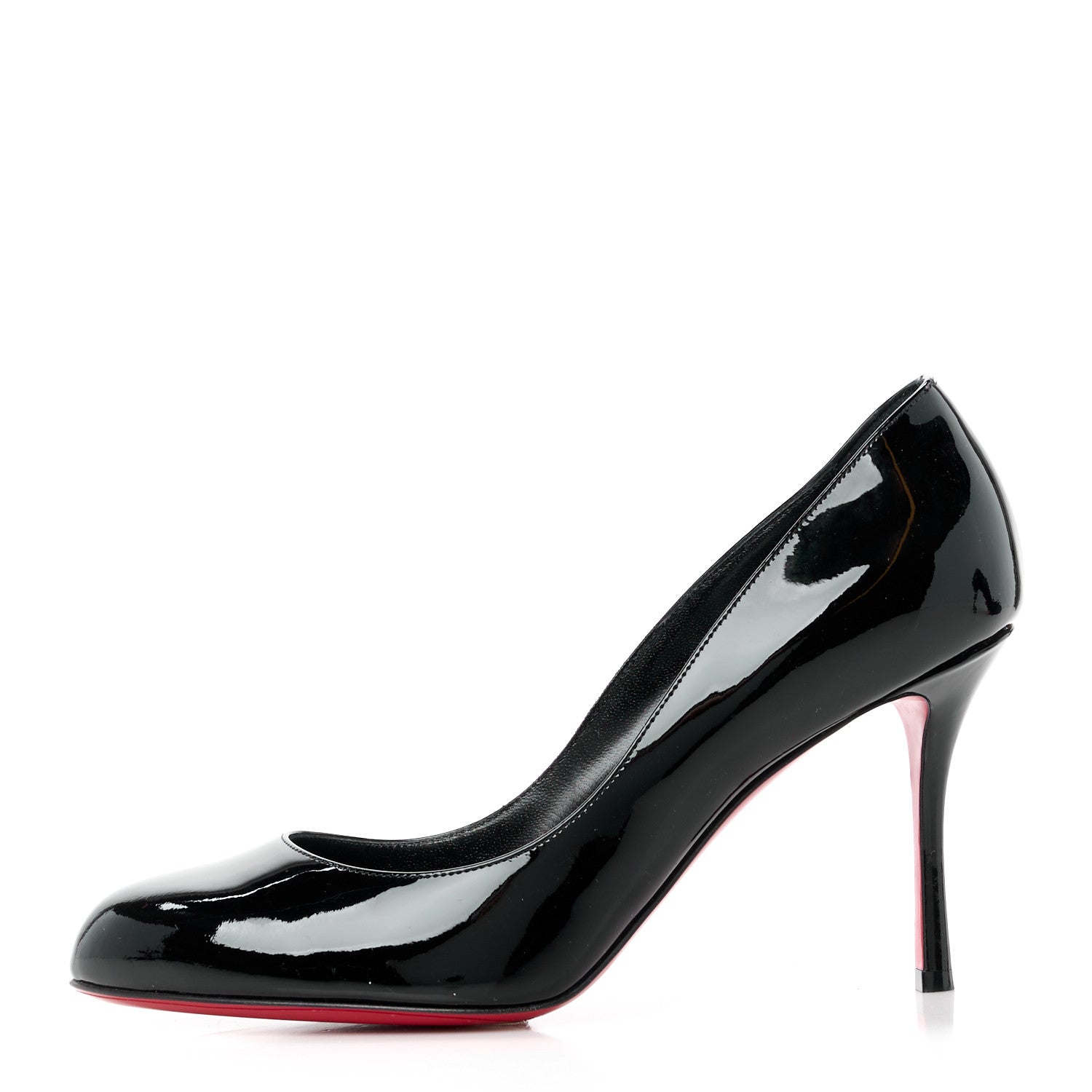 Christian Louboutin Patent Dolly 85 Pumps 38.5 Black 1 of 11