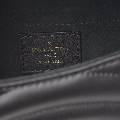 Louis Vuitton Calfskin New Wave Chain MM Black 6 of 9