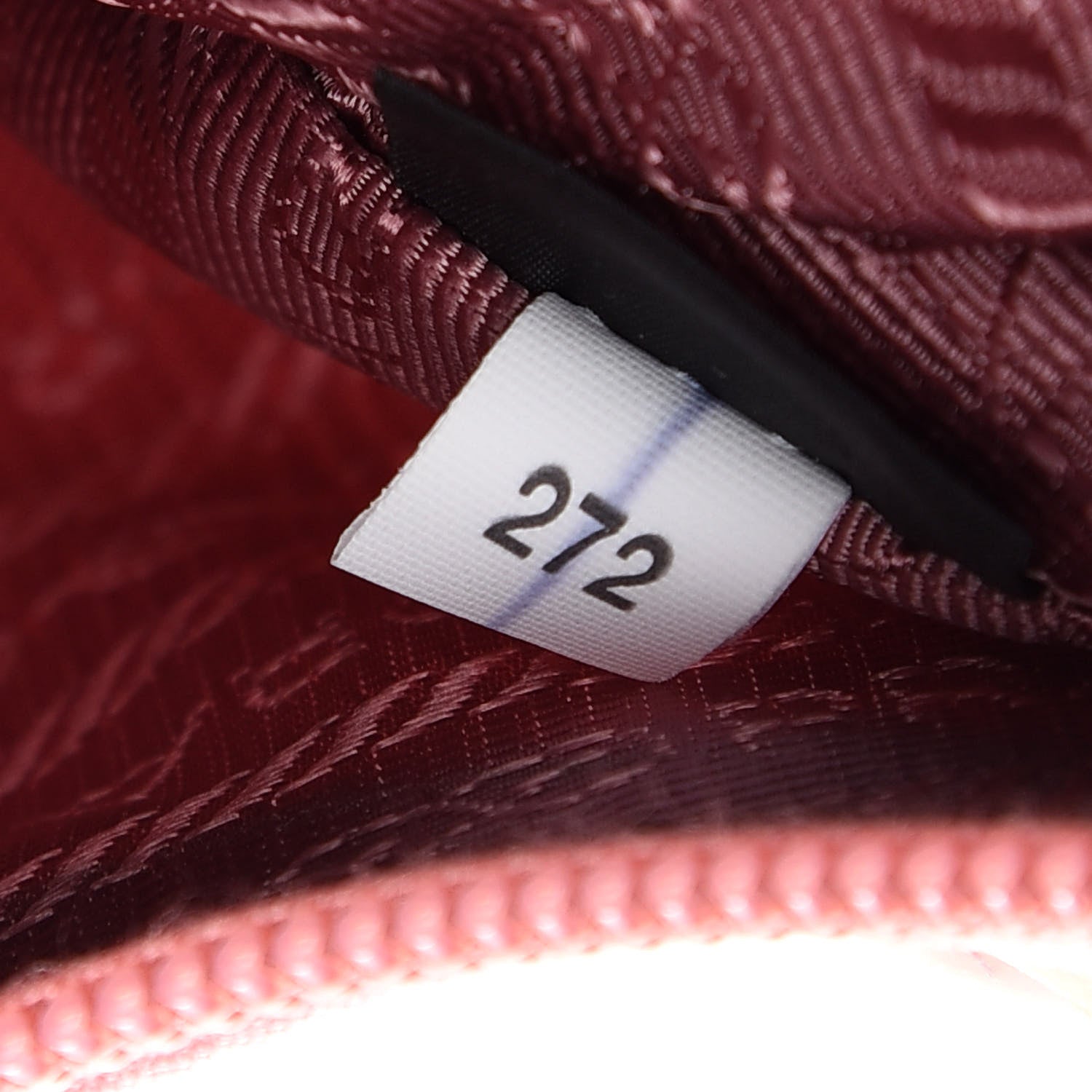 Prada Tessuto Nylon Saffiano Mini Re-Edition 2000 Bag Rosa 10 of 10