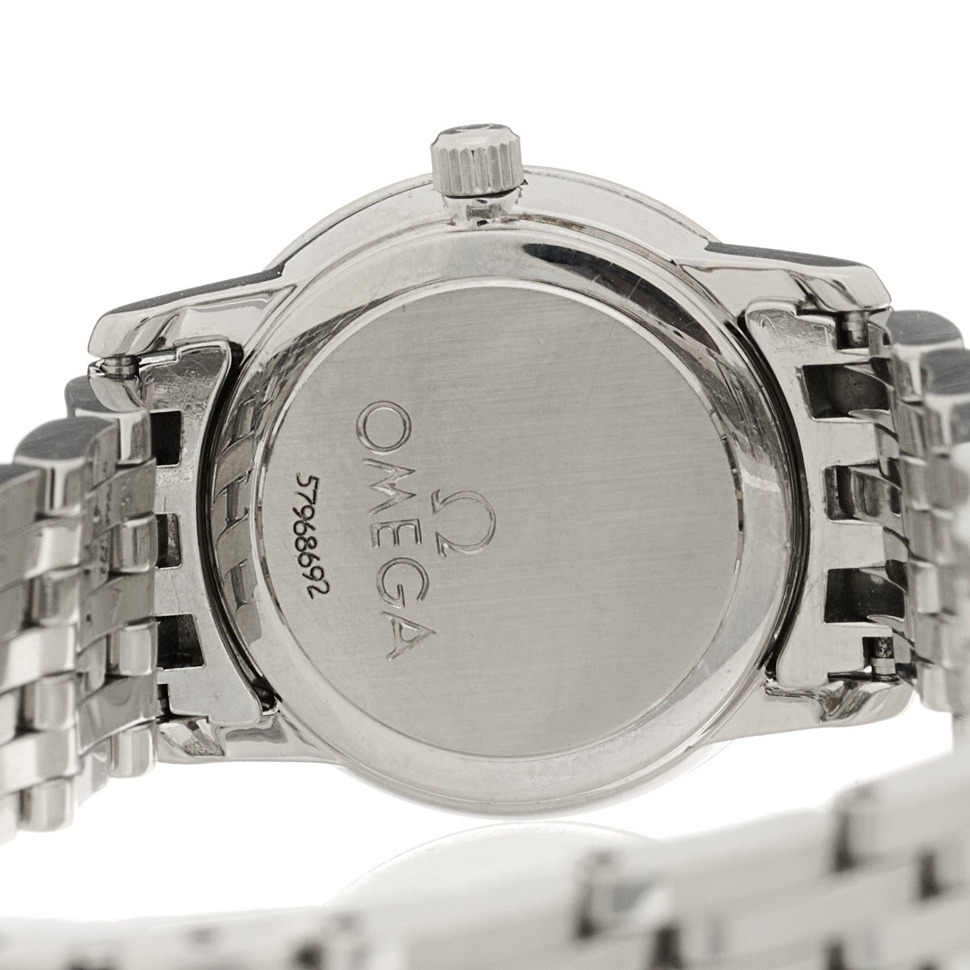 Stainless Steel 22mm De Ville Quartz Watch Silver 4570.31