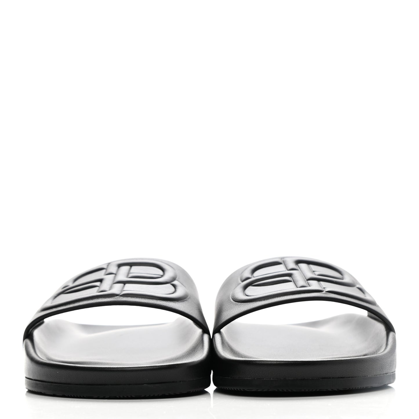 Nappa Pool Slide Sandals 36 Black