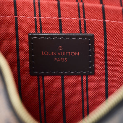 Louis Vuitton Damier Ebene Neverfull MM GM Pochette 6 of 8