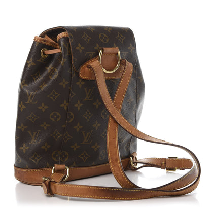 Louis Vuitton Monogram Montsouris MM Backpack 2 of 11