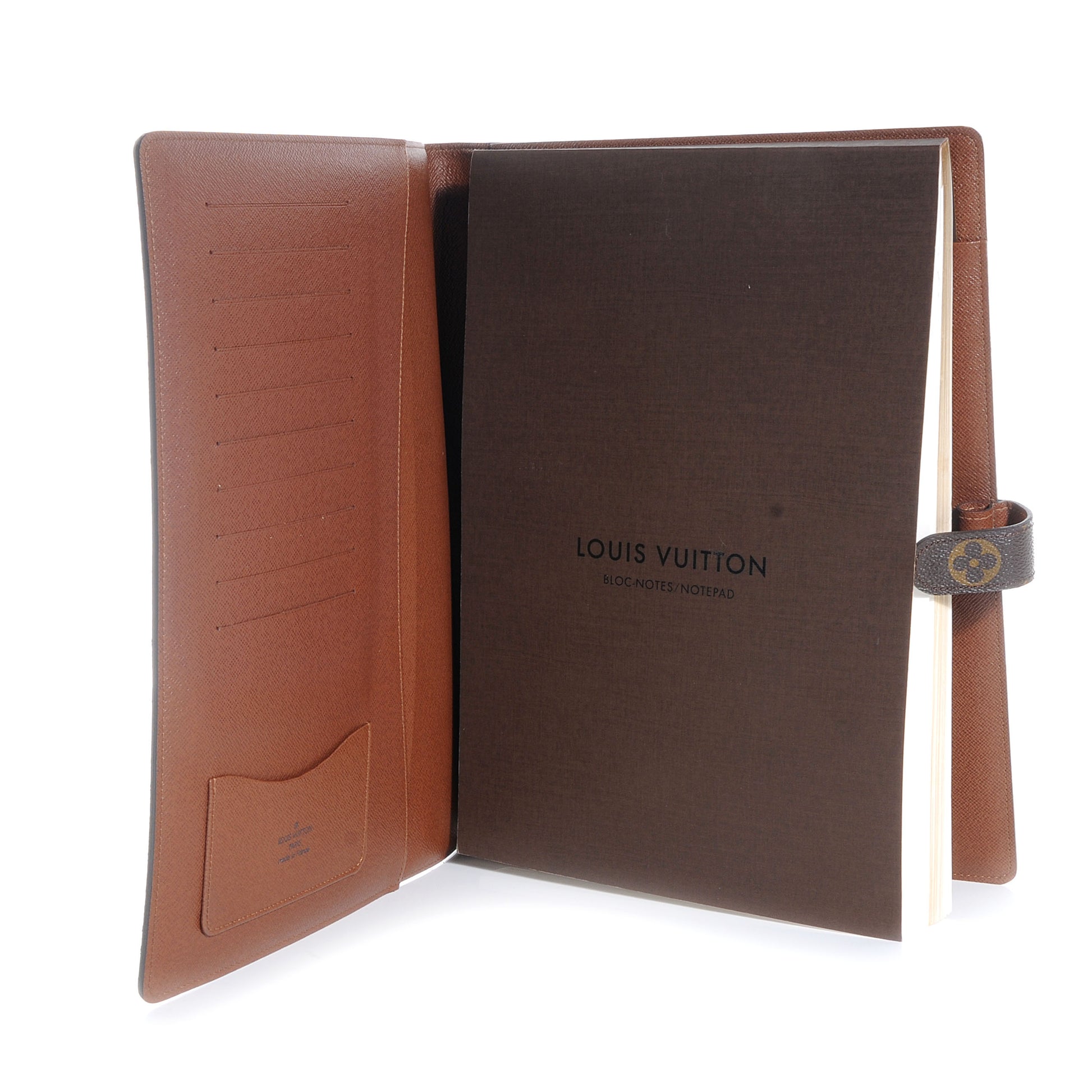 Louis Vuitton Monogram Cover Bloc A4 Agenda 6 of 8