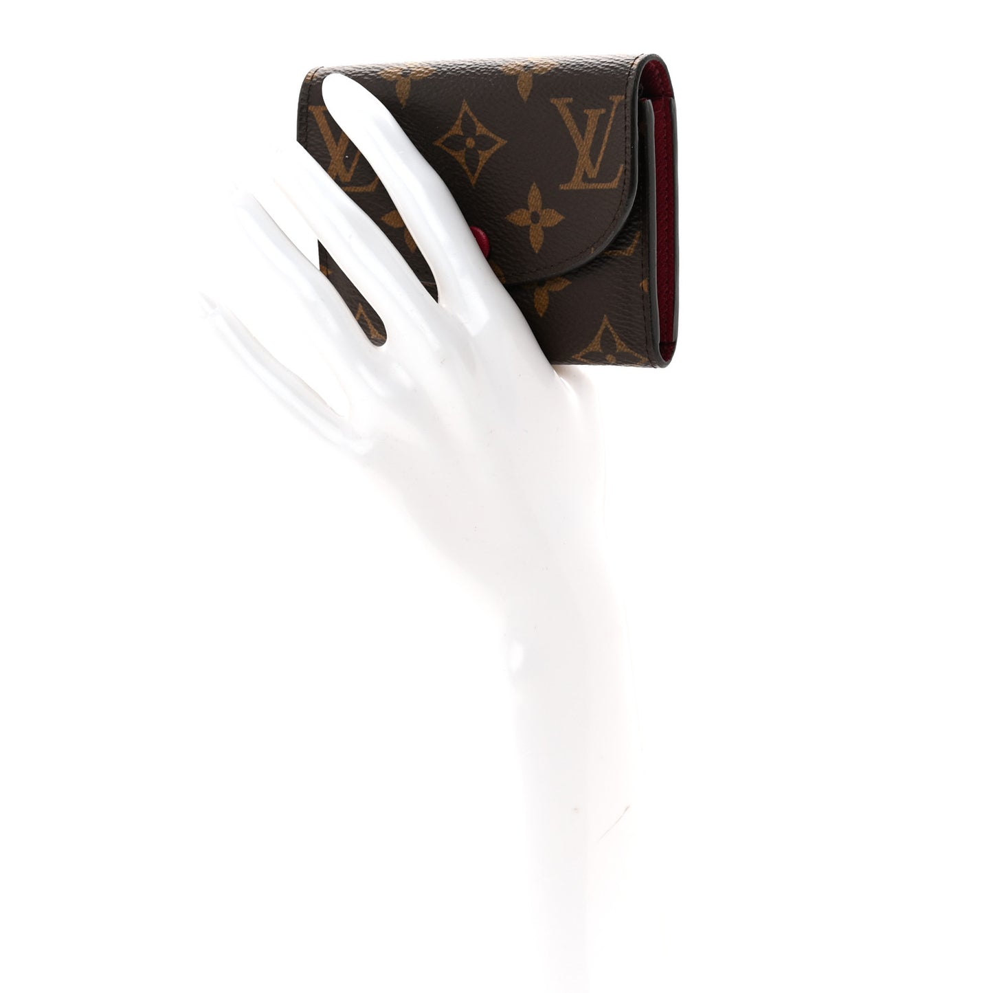Monogram Rosalie Coin Purse Fuchsia