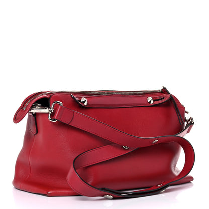 Fendi Vitello Dolce Marmol Large By The Way Boston Bag Ciliegia 3 of 32
