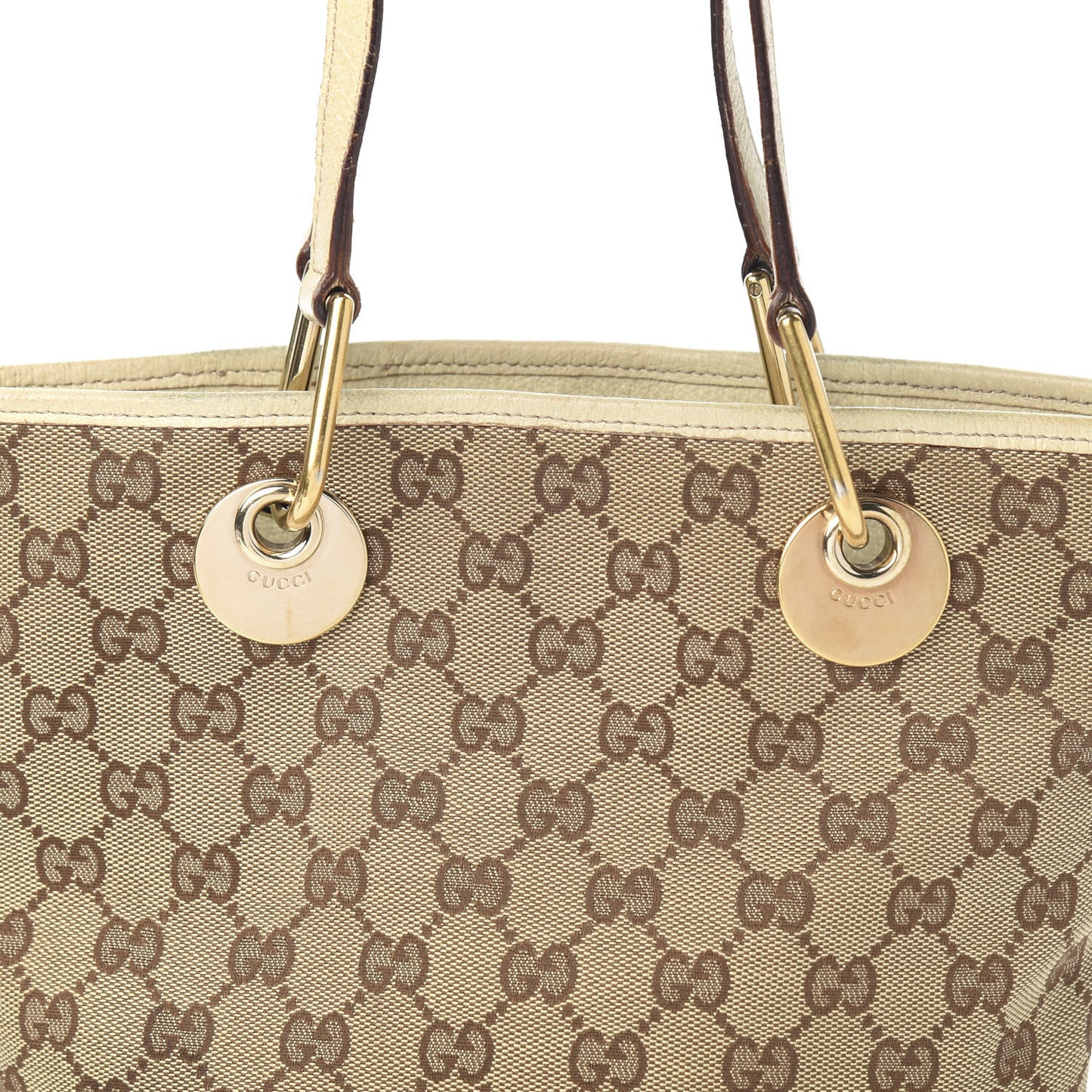 Monogram Small Eclipse Tote Off White