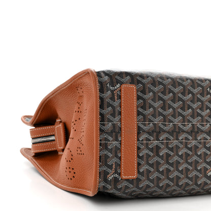 Goyard Goyardine Sac Hardy Pet Carrier PM Black Gold 9 of 11