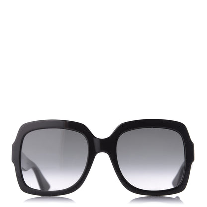 Gucci Oversized Square GG0036S Sunglasses Black 2 of 9