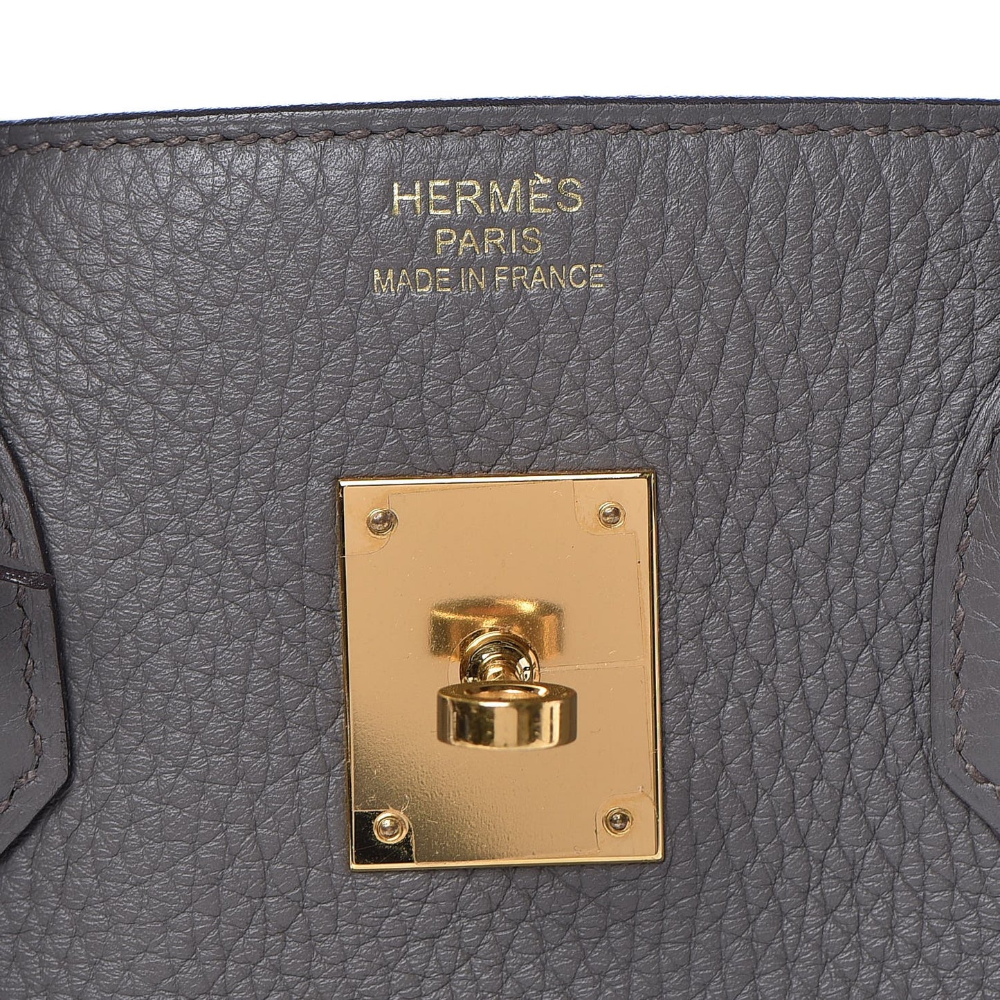 Taurillon Clemence Birkin 35 Etain