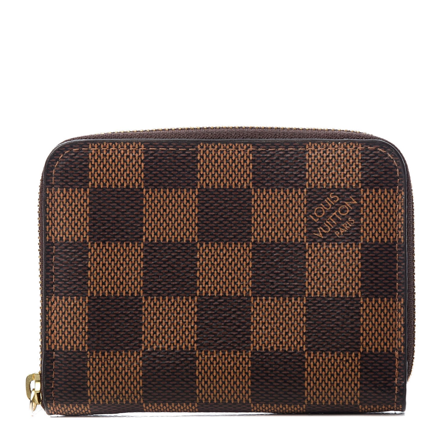 Damier Ebene Zippy Coin Purse