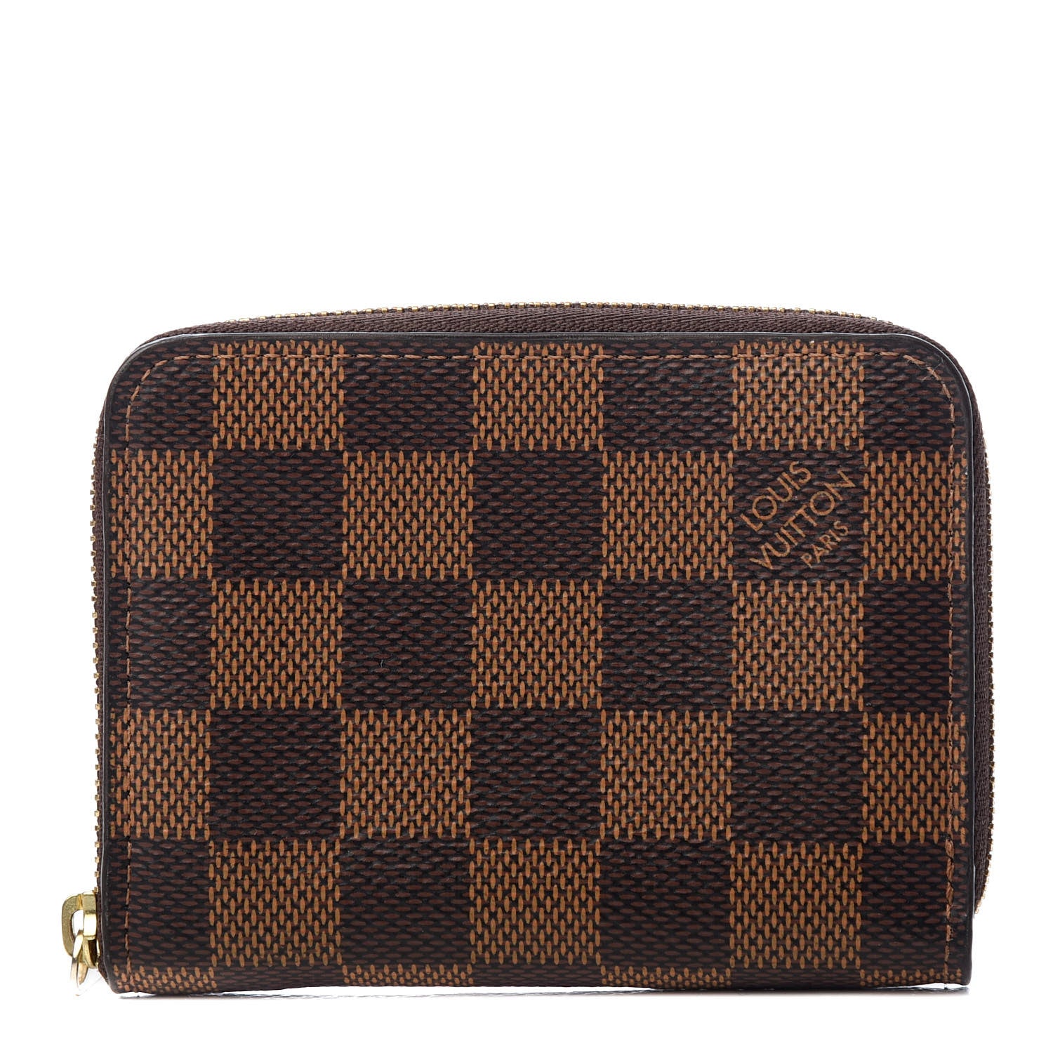 Louis Vuitton Damier Ebene Zippy Coin Purse 1 of 8