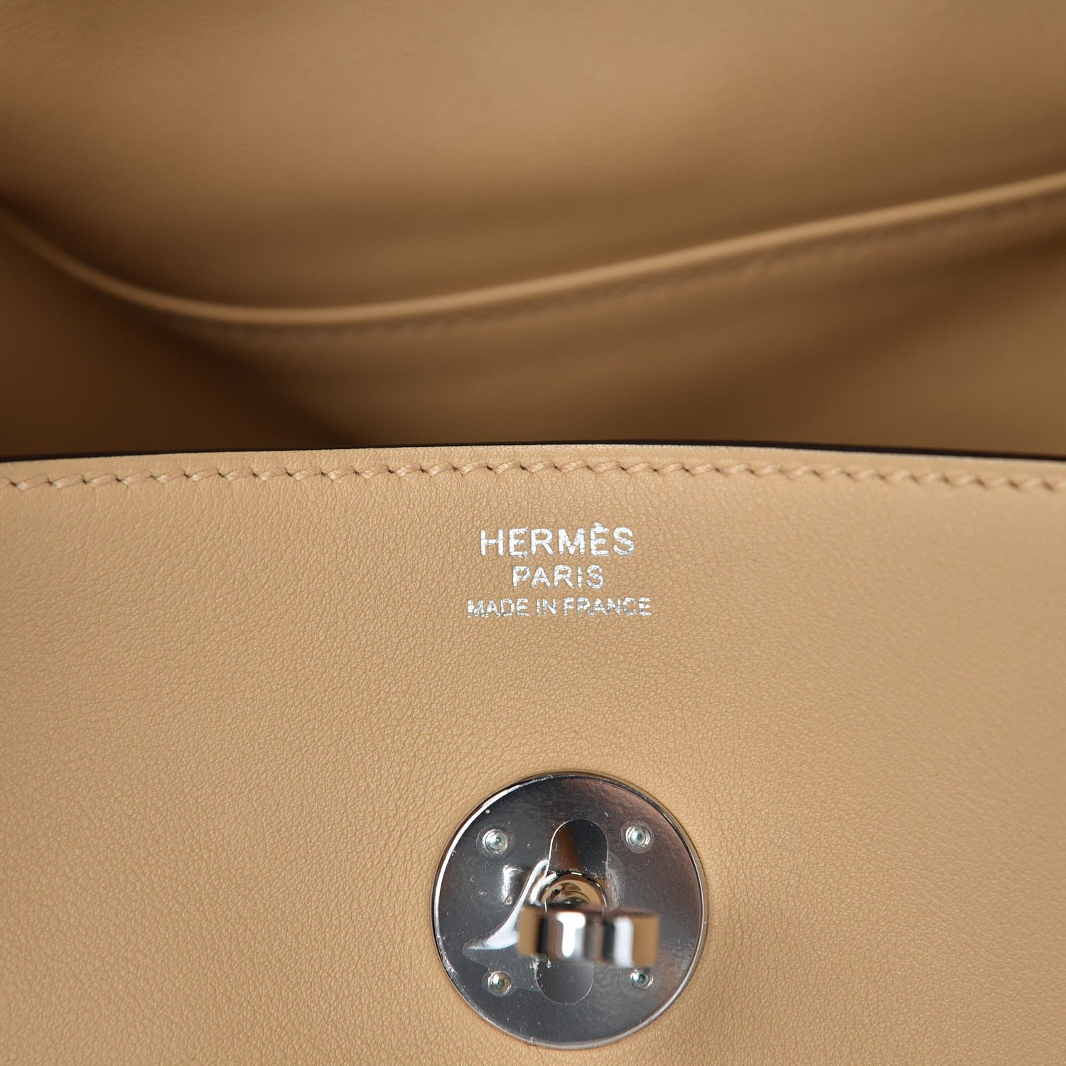 Hermes Swift Lindy 30 Natural Sable 6 of 8