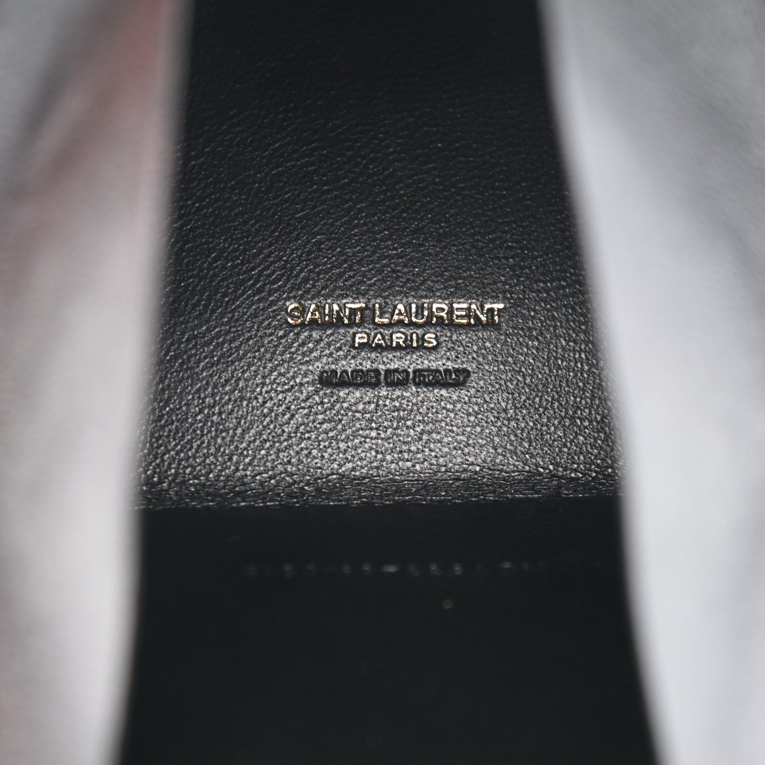 Saint Laurent Lambskin Pyramid Clutch Yellow 6 of 9