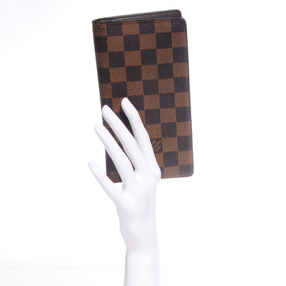 Louis Vuitton Damier Ebene Porte Valeurs Organizer Wallet 2 of 7