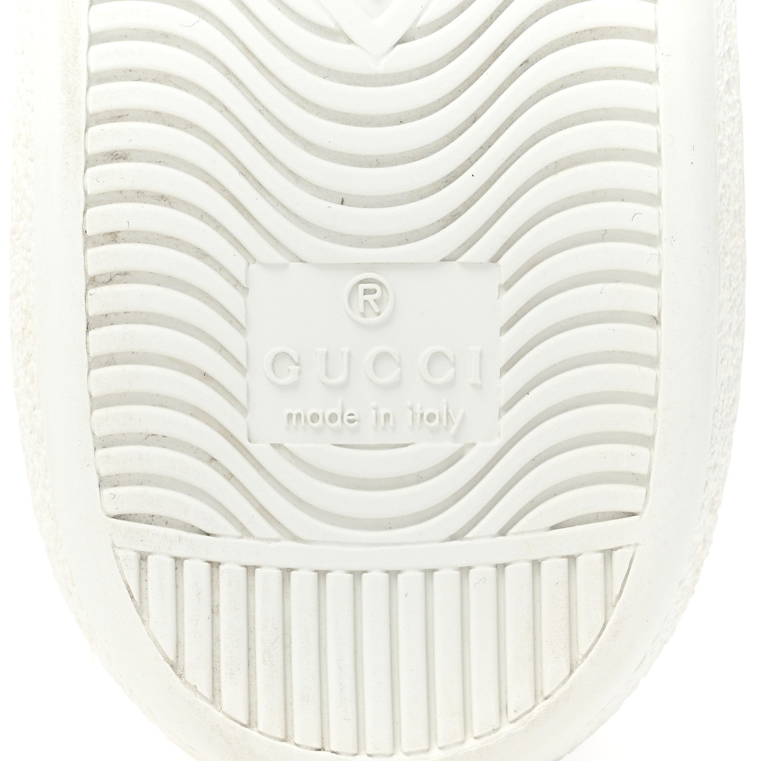 Gucci Calfskin Gucci 100 Womens Ace Sneakers 35 White Hibiscus Red 7 of 11