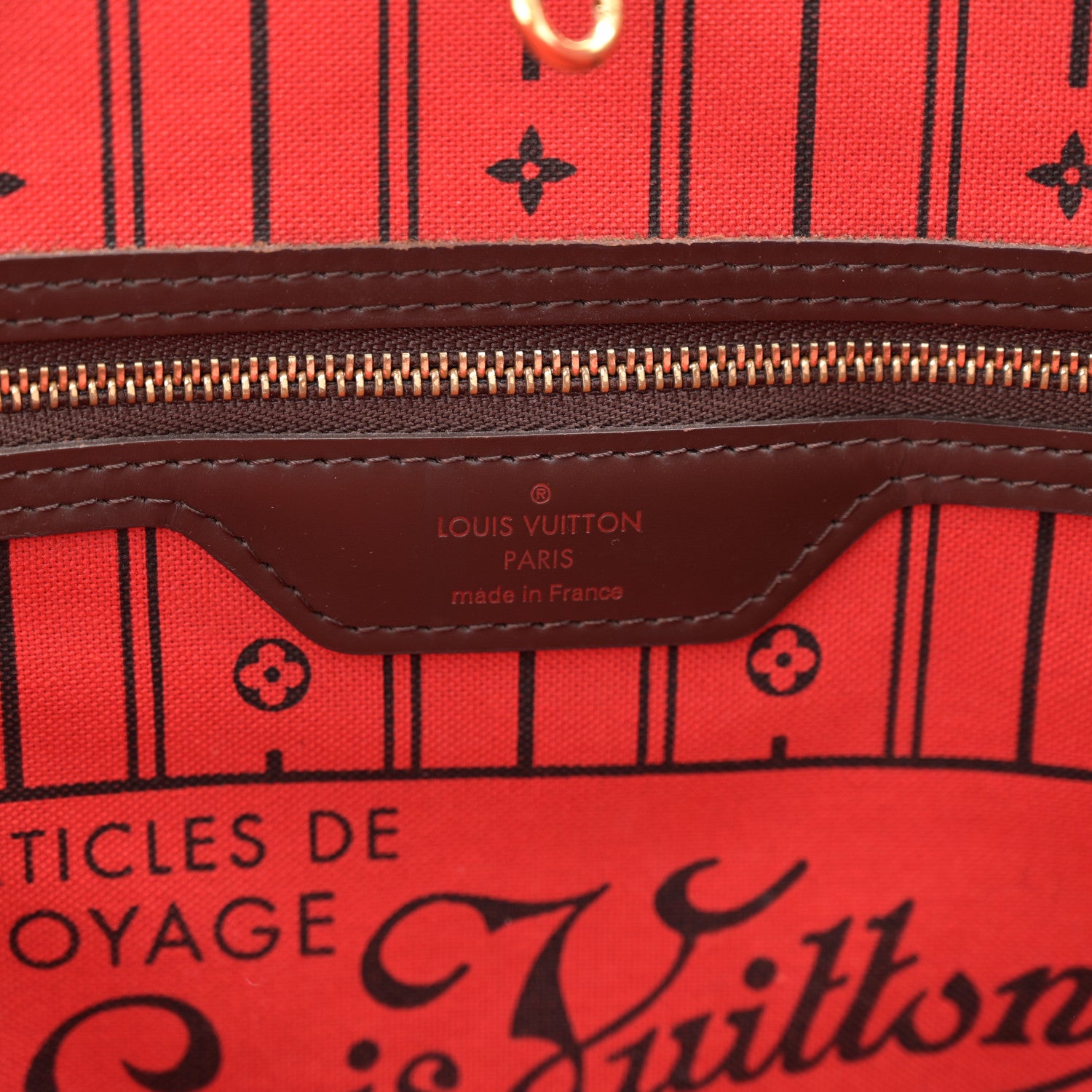 Louis Vuitton Damier Ebene Neverfull MM 6 of 11