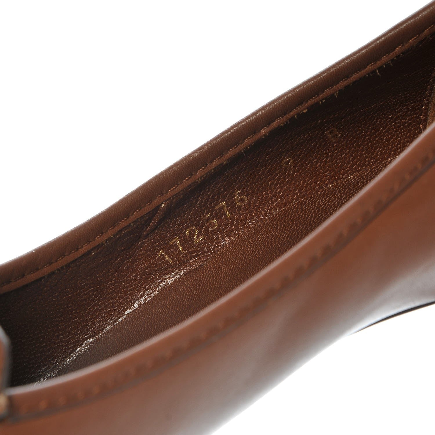 Gucci Calfskin Bamboo Tassel Lifford Pumps 9 Cuir 11 of 13