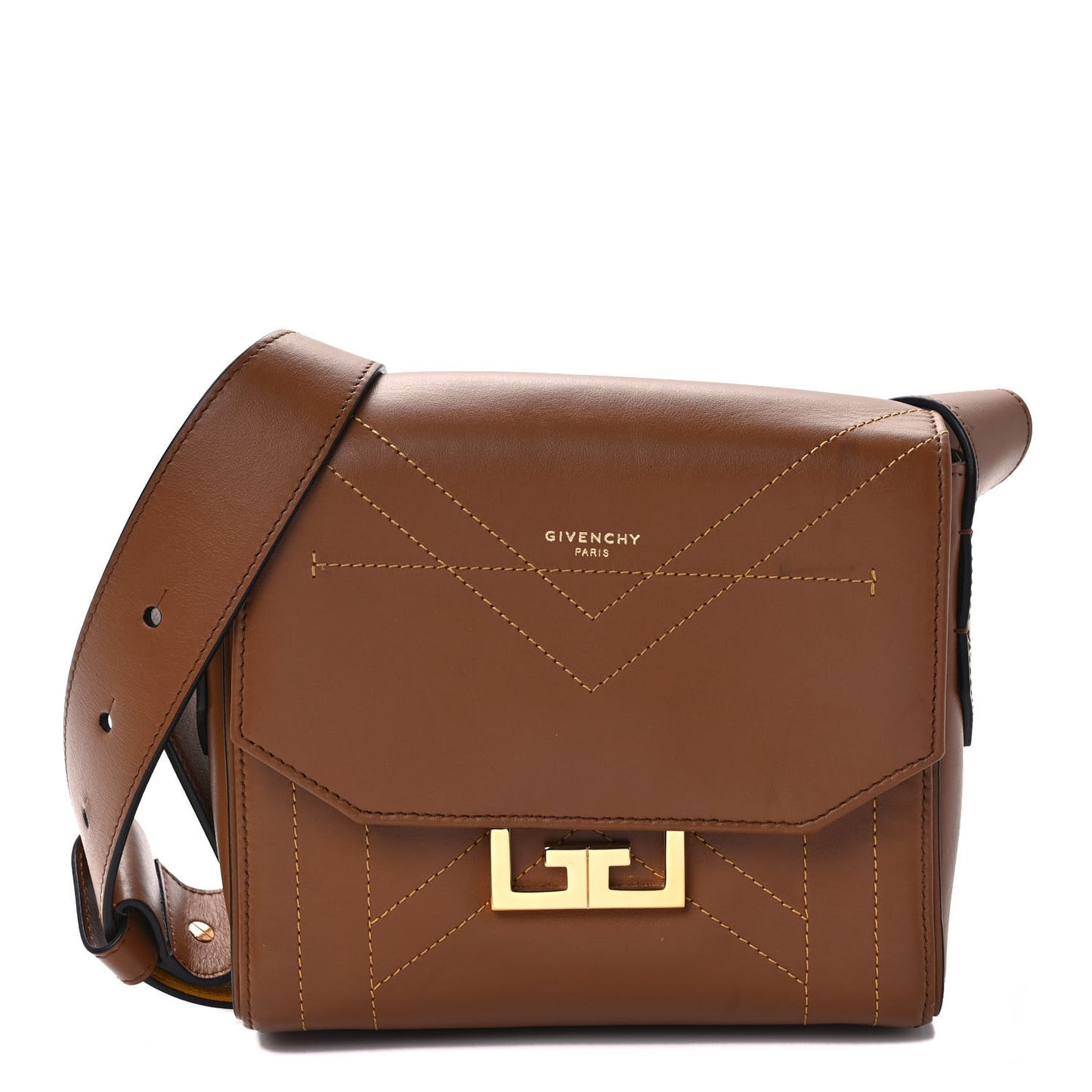 Calfskin Small Eden Pony Brown