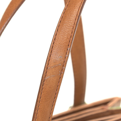 Bottega Veneta Nappa Intrecciato Bi-Color Top Handle Tote Green Brown 16 of 18