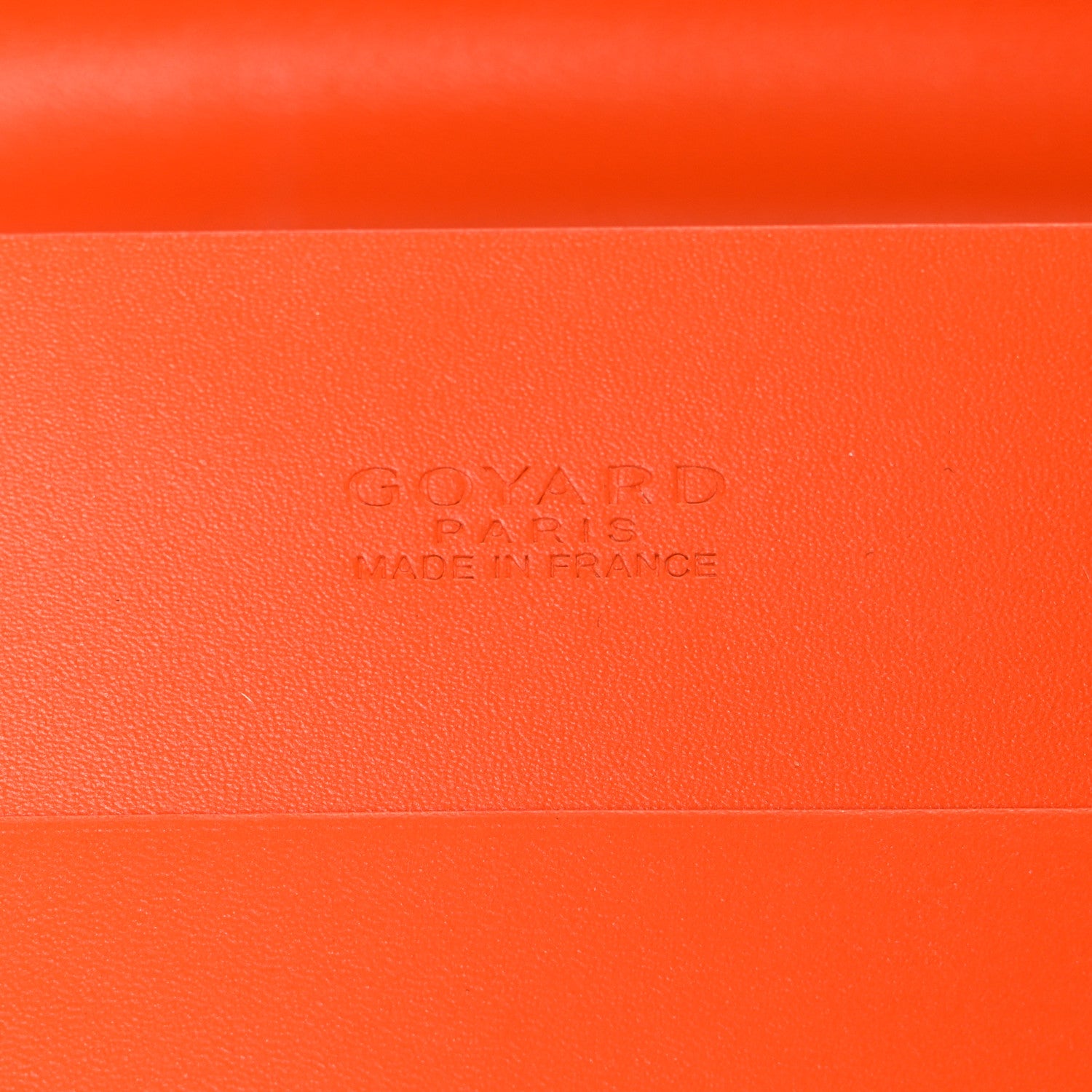 Goyard Goyardine Richelieu Wallet Orange 6 of 7