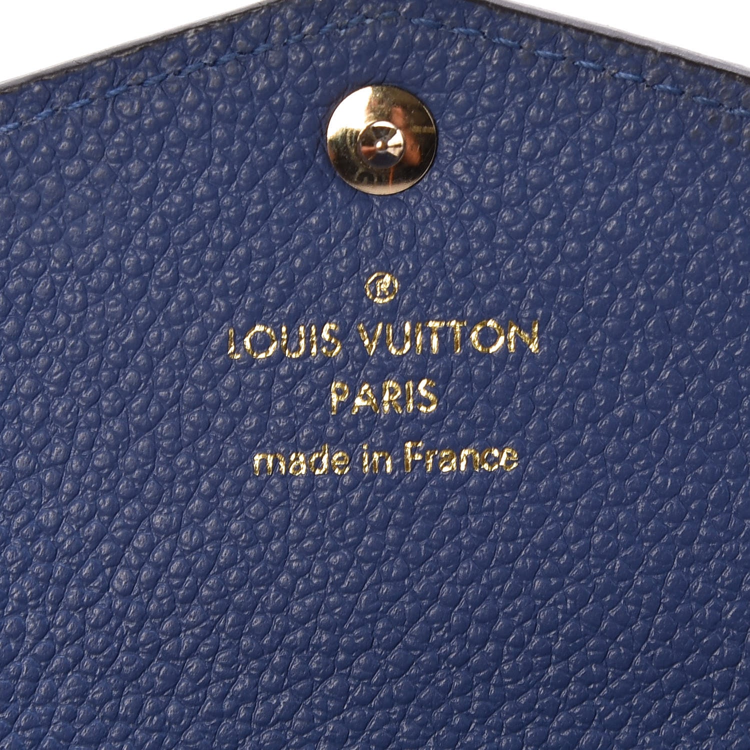 Louis Vuitton Empreinte Key Pouch Denim 6 of 7