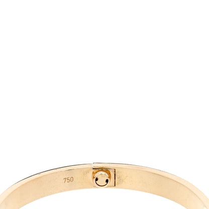 Cartier 18K Yellow Gold LOVE Bracelet 18 5 of 6