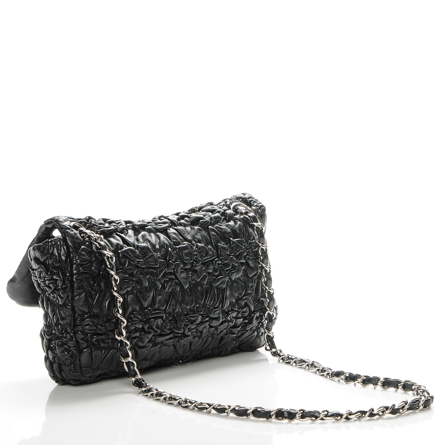 Chanel Lambskin Astrakan Small Flap Black 3 of 7