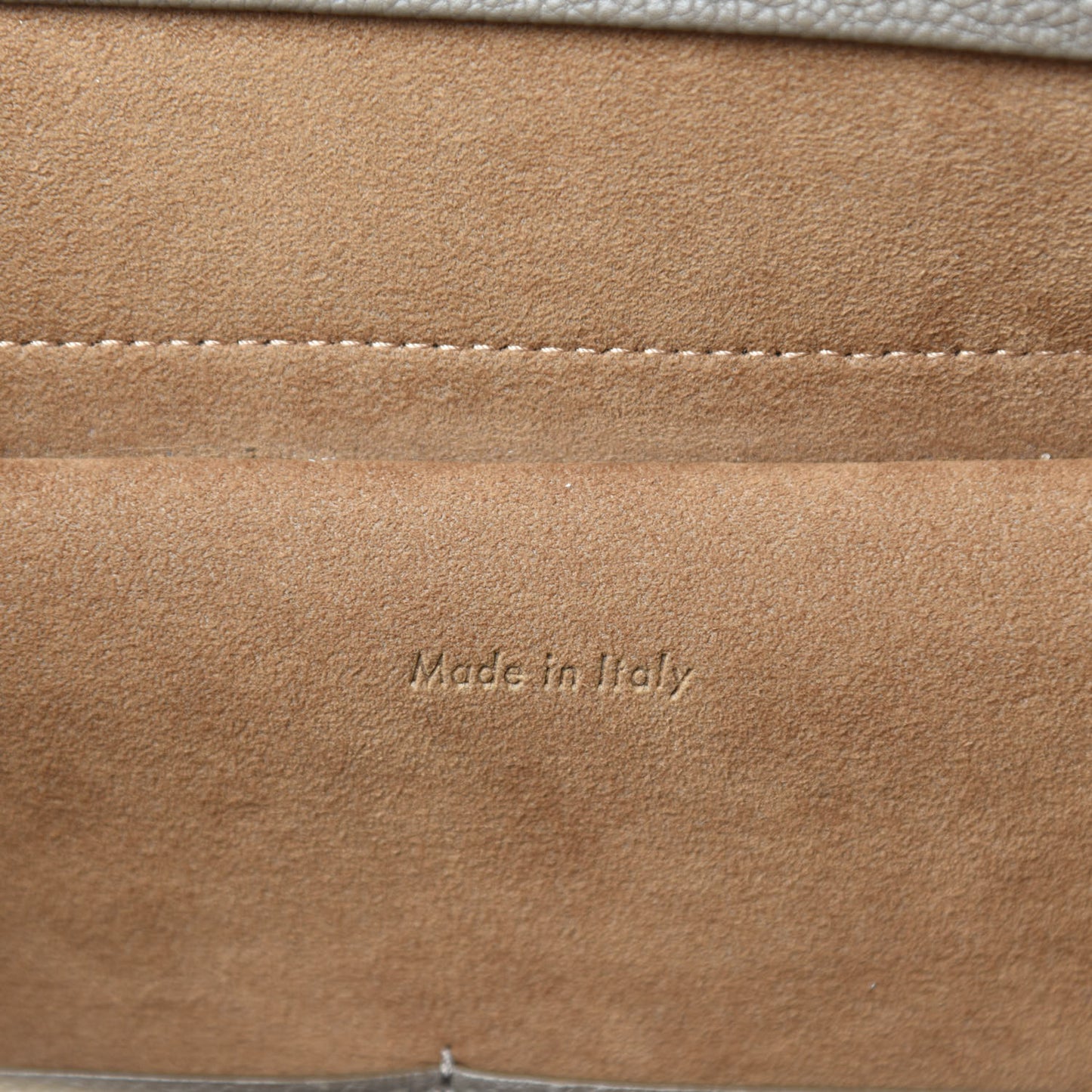 Grained Calfskin Mini Belt Bag Taupe