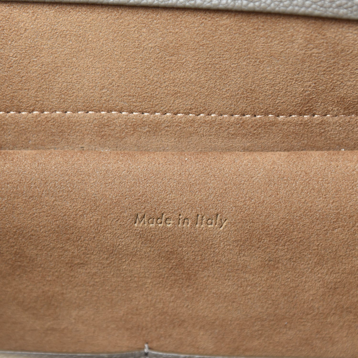 Celine Grained Calfskin Mini Belt Bag Taupe 12 of 14