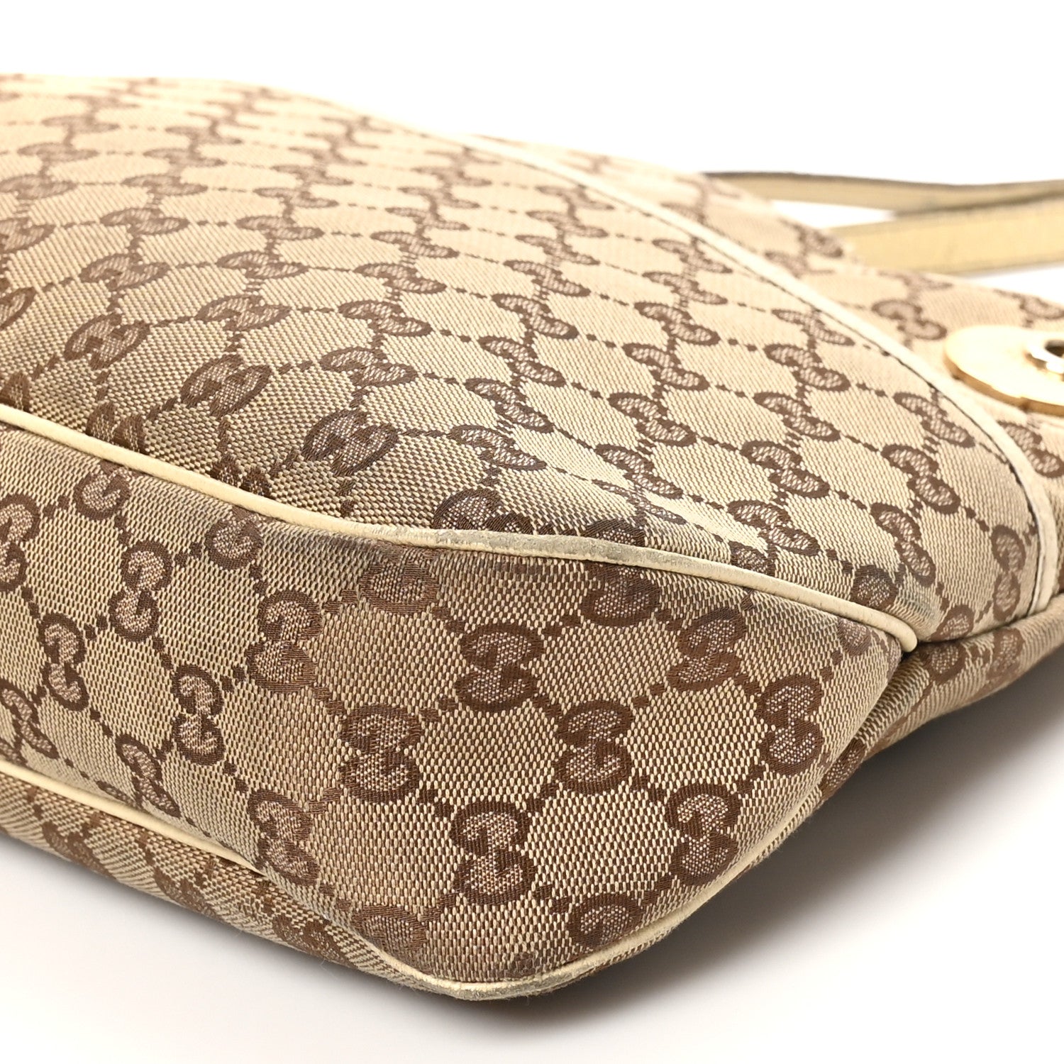 Gucci Monogram Medium Eclipse Shoulder Bag Off White 10 of 14