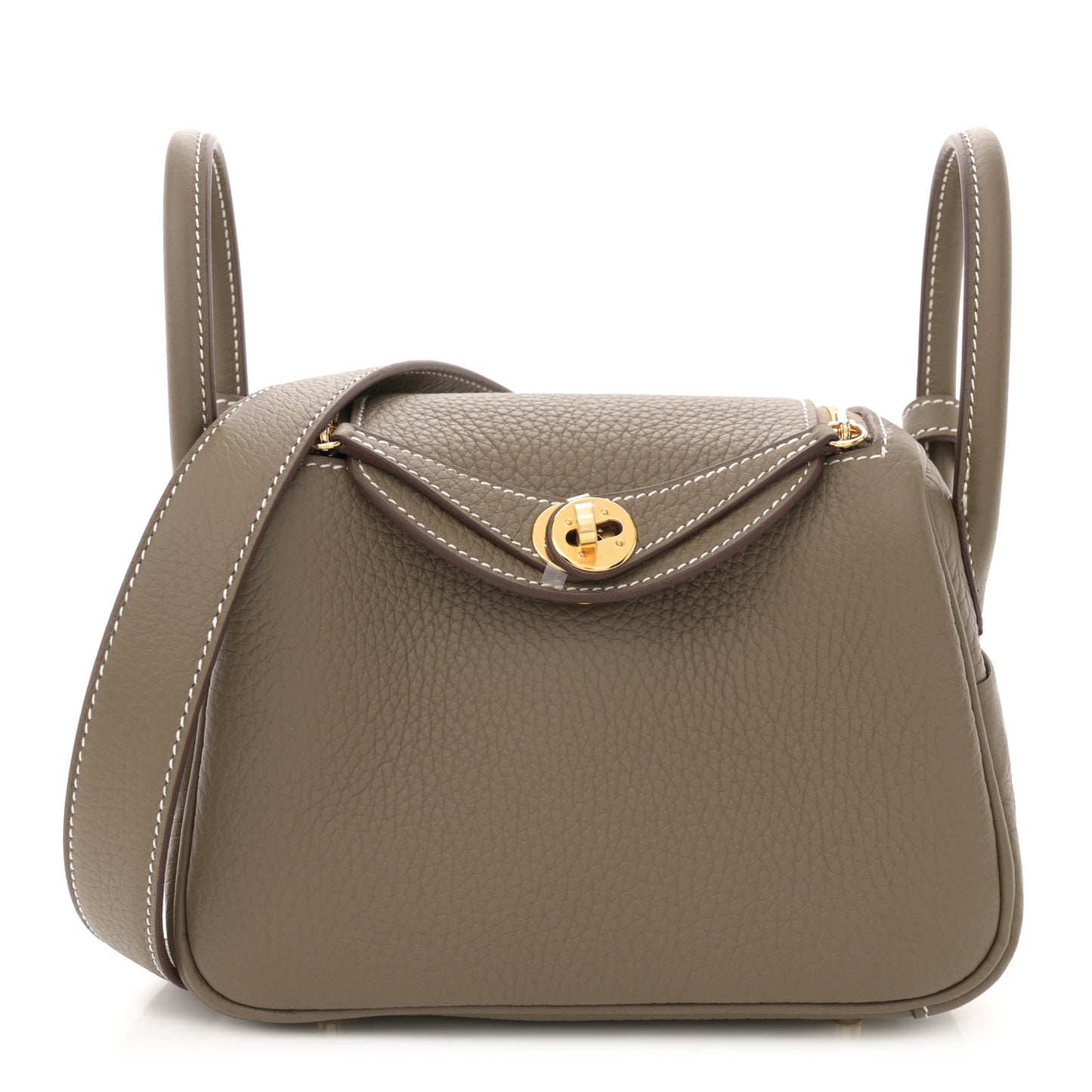 Taurillon Clemence Mini Lindy 20 Etoupe