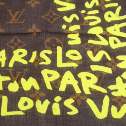 Louis Vuitton Cotton Graffiti Bandana Green 4 of 6