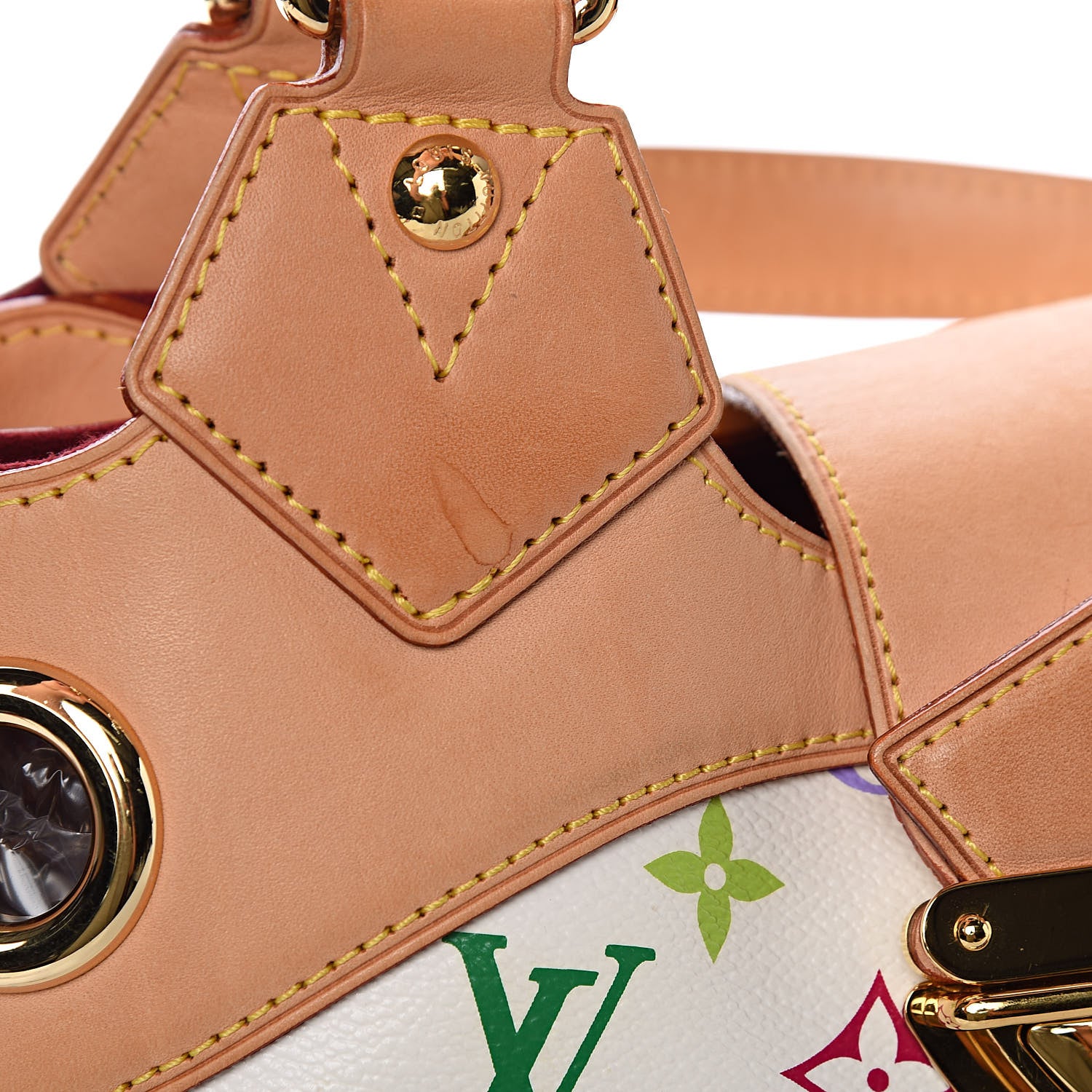 Louis Vuitton Monogram Multicolor Ursula White 12 of 12