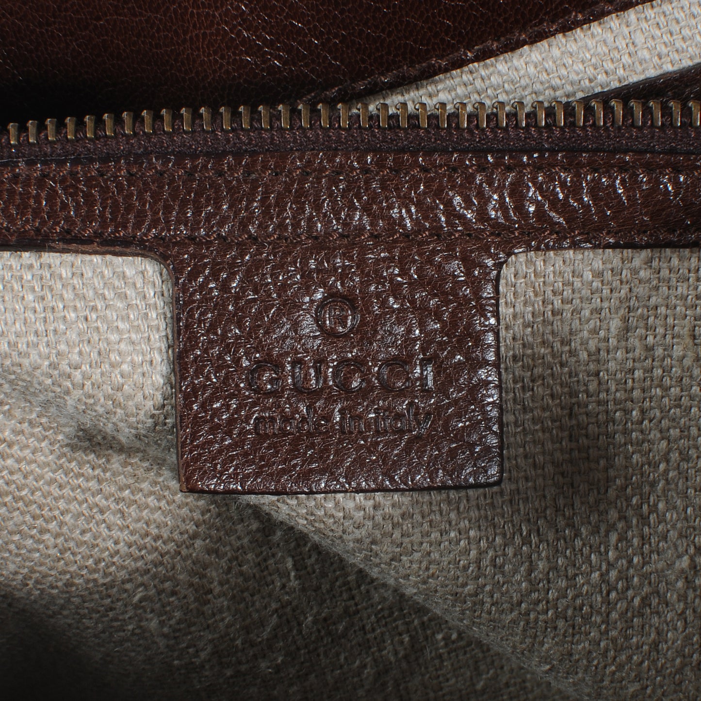Leather Studded and Tooled Pelham Brown
