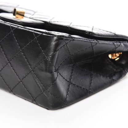 Chanel Aged Calfskin Quilted 2.55 Reissue Mini Flap Black 6 of 9