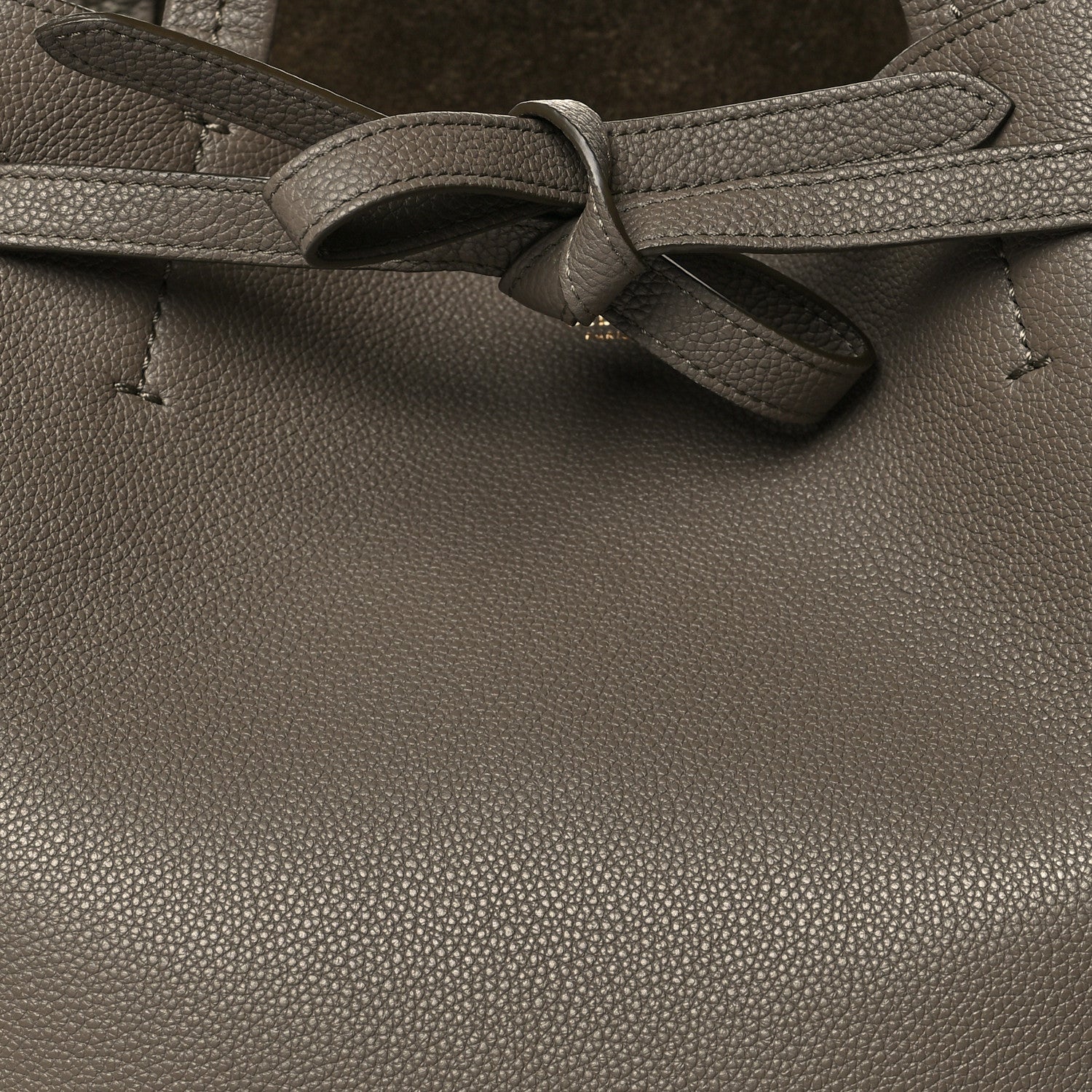Celine Soft Grained Calfskin Small Belt Cabas Phantom Taupe 8 of 10