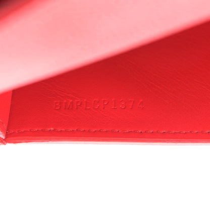Burberry Grainy Calfskin Mini Title Bag with Pocket Detail Red 7 of 10