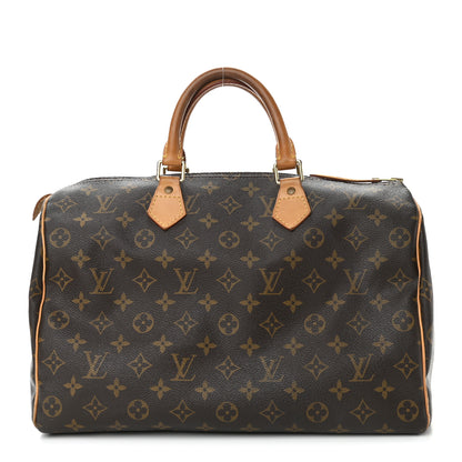 Louis Vuitton Monogram Speedy 35 1 of 18