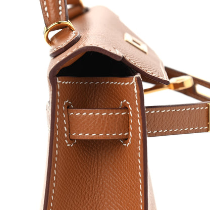 Hermes Epsom Mini Kelly Sellier 20 Gold 17 of 33