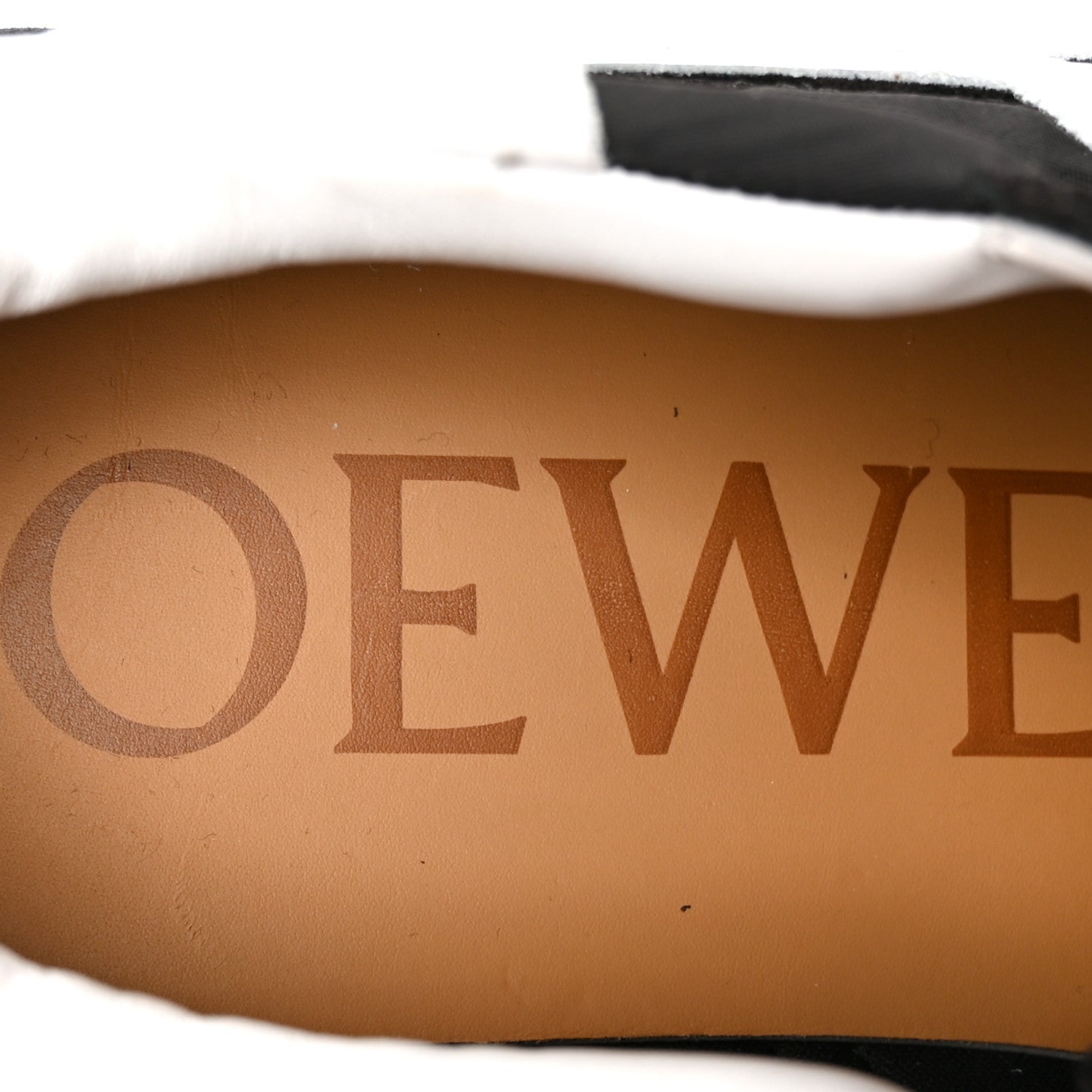 Loewe Nylon Suede Mens Flow Runners Sneakers 45 Black 8 of 9