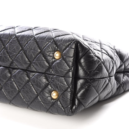 Chanel Aged Calfskin Reissue 2.55 Tote Black 6 of 10