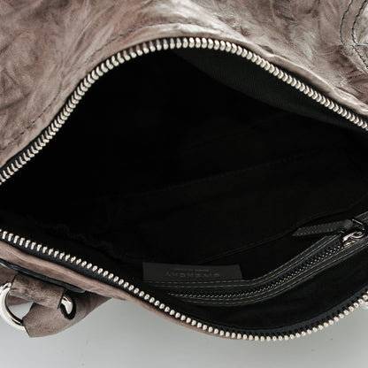 Givenchy Tumbled Sheepskin Medium Pandora Charcoal 5 of 7